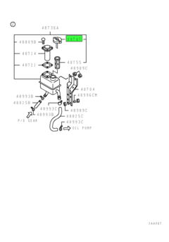 CAP,P/S OIL RESERVOIR 1