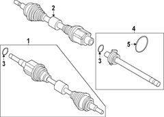Circlip - 30.5MM, Front, Inner 2.7L