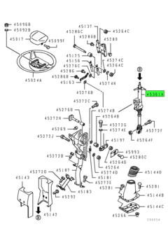 SHAFT ASSY,STEERING 1