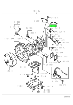 O-RING,A/T CASE 1