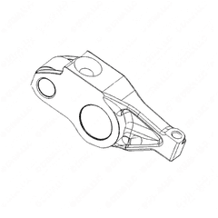 Rocker Arm Assembly, Remanufactured, Injection Series 60 12.7L DDEC IV EPA02
