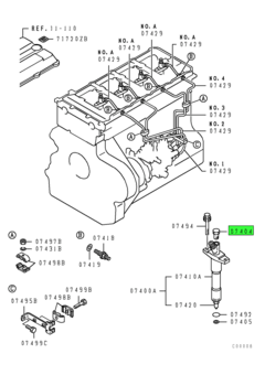 EYEBOLT,FUEL INJECTION NOZZLE 1