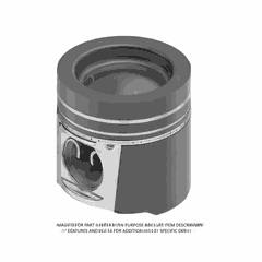 Complete Overhaul Kit for Piston, Connecting Rod, and Flywheel