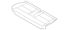 Seat Cover Cushion - Rear