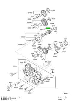 BUSHING,TIMING GEAR TRAIN 1