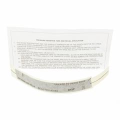 Trim Stripe Tape Decal - Left, Front