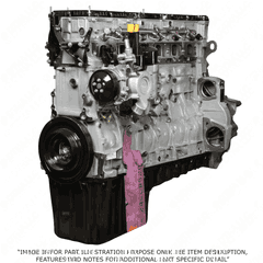 Detroit Diesel DD16 15.6L Front Sump Engine with CSR Pistons - All Wheel Drive Western Star
