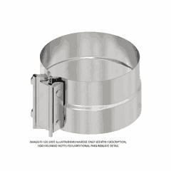 Clamp M8 x 12 x 9 - Steel