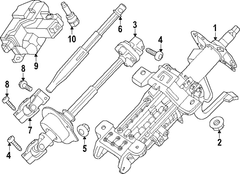 Steering Column - Upper, Lower