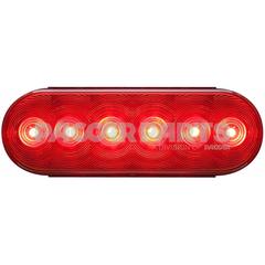 STT LGHT-LED TAIL;6"6 DIODE;RECESSD;RED