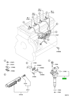 INJECTOR ASSY,FUEL 1