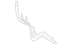 Tube Automatic Transmission Oil Cooler Hose - 3.3L (Base, Police)