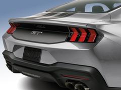 Mustang 2024 Air Design® Gloss Black Trunk Applique Exterior Trim