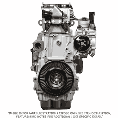 Warranty Long Block with Front Sump Oil Pan Exchange for DD15 GHG14
