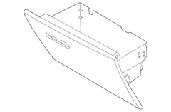 Glove Box Door Compartment