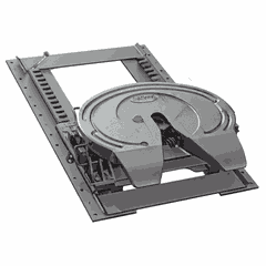 Fifth Wheel, Integrated Low Weight Slider, 72 in., 8 in., Left Hand