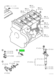 JOINT,FUEL INJECTION TUBE 1