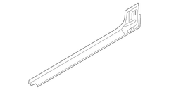 Floor Side Rail Sidemember - Left, Front, Inner