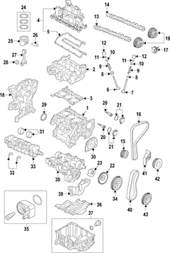 Auto Transmission Cylinder Block - 1.0L
