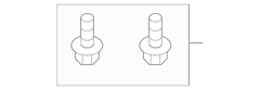 Drive Shaft Support Bolt Prop - 2.7L