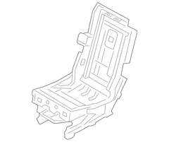 CAPTAINS CHAIRS Frame Seat base Cushion <br>Seat - Left, Rear