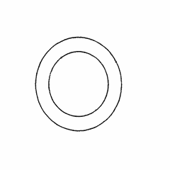 Square Cut O-Ring Seal for S60 14L DDEC VI EPA07