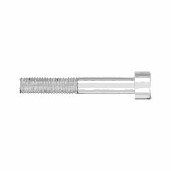 Steel Screw - DIN 912 - M8 x 55 - 10.9