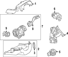 Steering And Ignition Lock IGNITI Column <br>A mechanism, located inside the