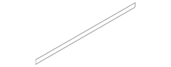 Trim Stripe Tape Decal - Right, Front, Rear