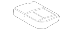 Seat Cover Cushion - Left, Rear