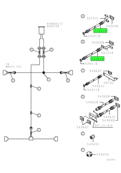 HOSE,FRAME BRAKE FLUID LINE 1