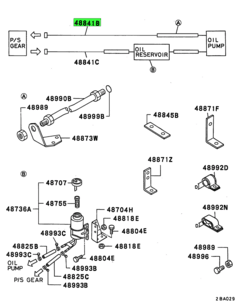 TUBE,P/S OIL 1