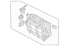 Air Plenum Chamber Duct Vent - Rear, Lower, Inlet