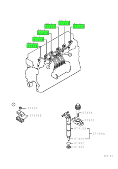 TUBE,FUEL INJECTION 1