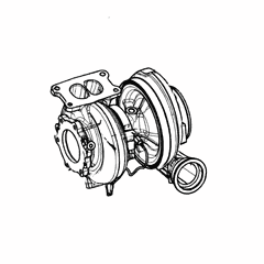 Exchange Exhaust Gas Turbocharger - DD13 GHG17