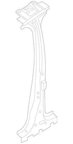 Body B-Pillar - Left, Inner