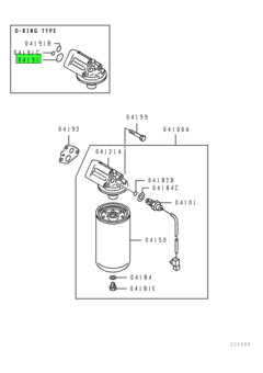 O-RING,OIL FILTER 1