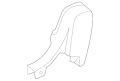 Seat Latch Cover - Rear