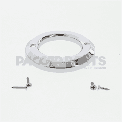 BEZEL-LIGHT 2" RND CHR PLSTC PLN BULK