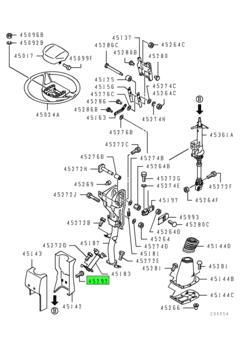 SCREW,STEERING COLUMN COVER 1