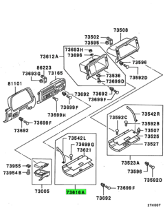 LID ASSY,INSTRUMENT PANEL CTR CONSOLE 1