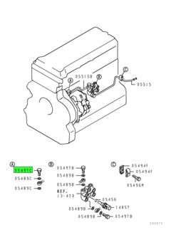 EYEBOLT,FUEL LINE 1