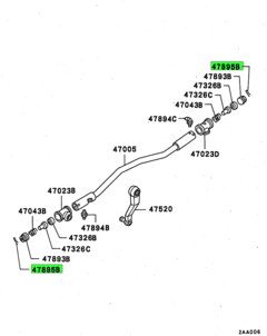PIN,STEERING LINKAGE 1