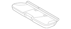 Seat Cover Cushion - Front, Rear