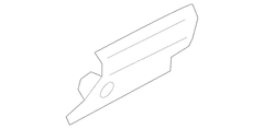 Seat Track Cover - Front