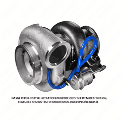 Turbo Assembly 1.27 A/R Heavy Duty Dual Actuator for S60 14L