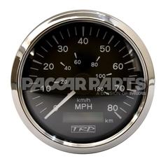 GAUGE-SPEEDO 0-80 MPH CHROME