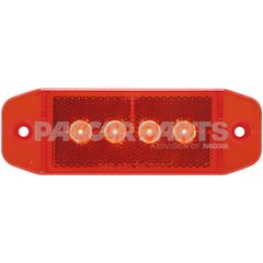 MKR LGHT- W/REFLEX;RED POLY