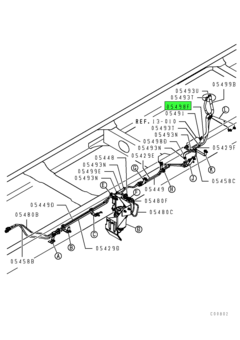 HOSE,FUEL RETURN LINE 1