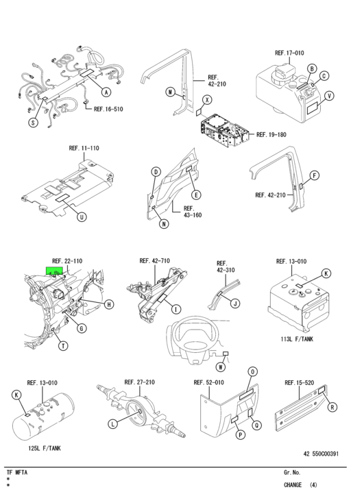 MK587663 Mitsubishi FUSO | Urea Tank Caution Label | Source One